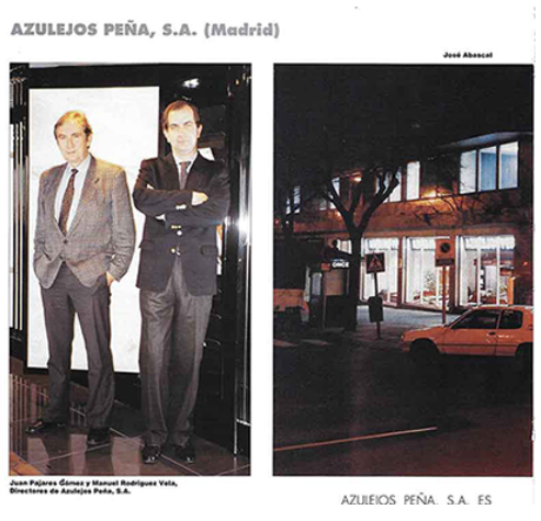 Director comercial de Azulejos Peña