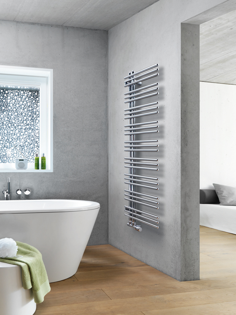 Radiador toallero práctico y decorativo para el baño