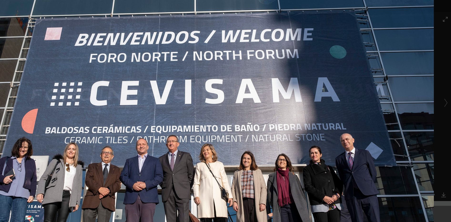 Inauguración Cevisama 2020