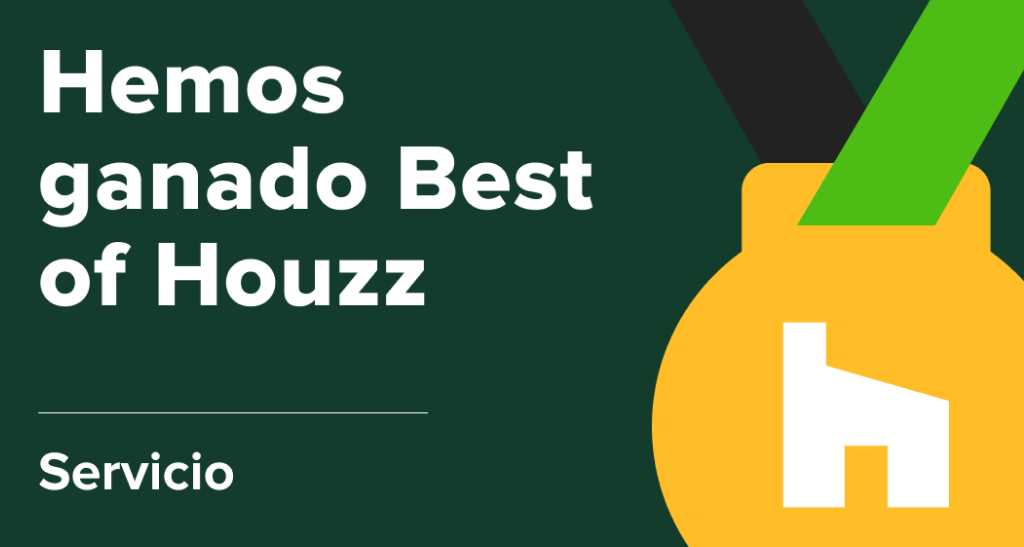 Acreditación Azulejos Peña ganador premio Best of Houzz